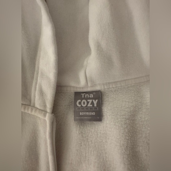 TNA Cropped Boyfriend Zip-Up - Picture 4 of 5